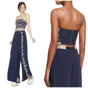 Alice + Olivia “Seraphina” cropped bustier top